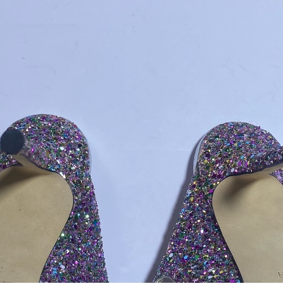 JIMMY CHOO BING 100 RHINESTONE SANDALS - Picture 6 of 8